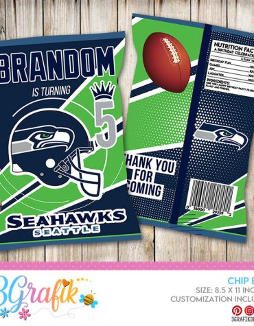 Seattle Seahawks Chip bag