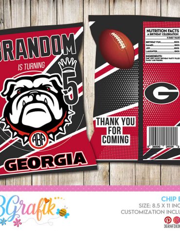 Georgia Bulldogs Chip bag