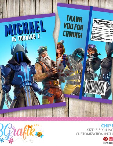 Fortnite Chip Bags digital