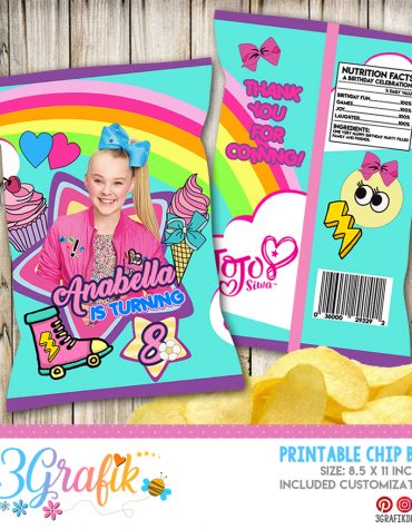 Jojo Siwa Chip Bags