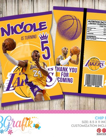 Lakers Kobe Bryant Chip Bags