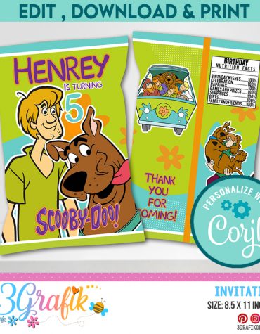 Scooby Doo Chip Bag