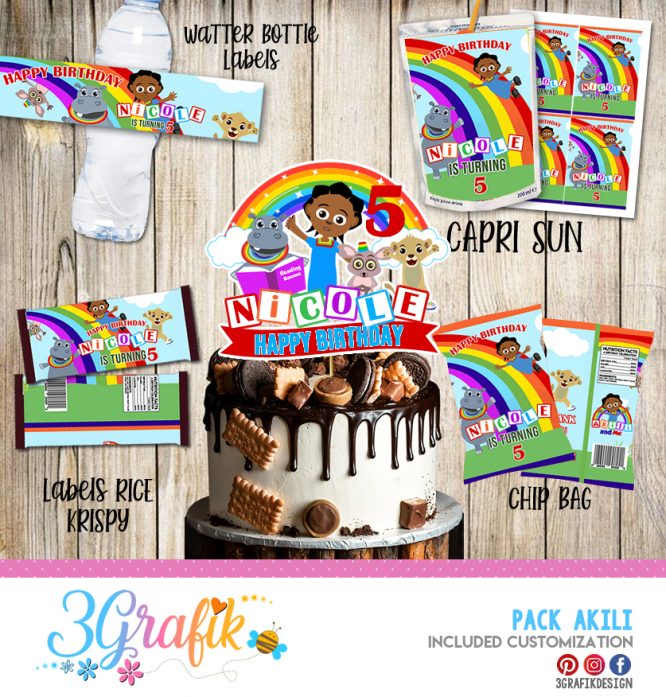 Akili Party Pack Printable