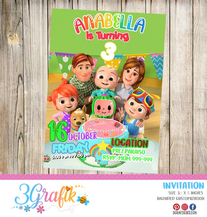 ≫ Invitation Online Editable Template party supplies