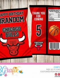 Chicago Bulls Chip Bag