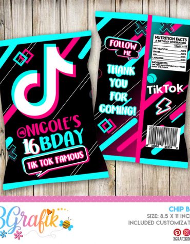 Tik Tok Chip Bag digital