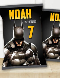 Editable Batman Chip Bag