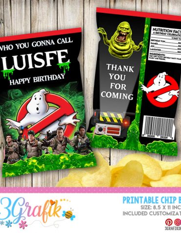 ghostbusters Chip Bag