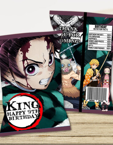 Demon Slayer Chip Bag Tanjiro