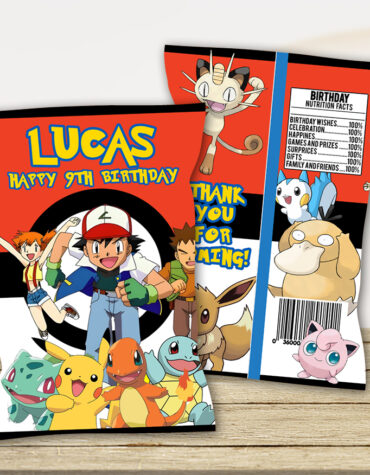 Pokemon Chip Bag