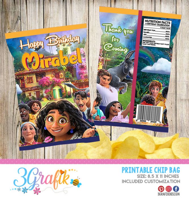 Disney Encanto Chip Bag