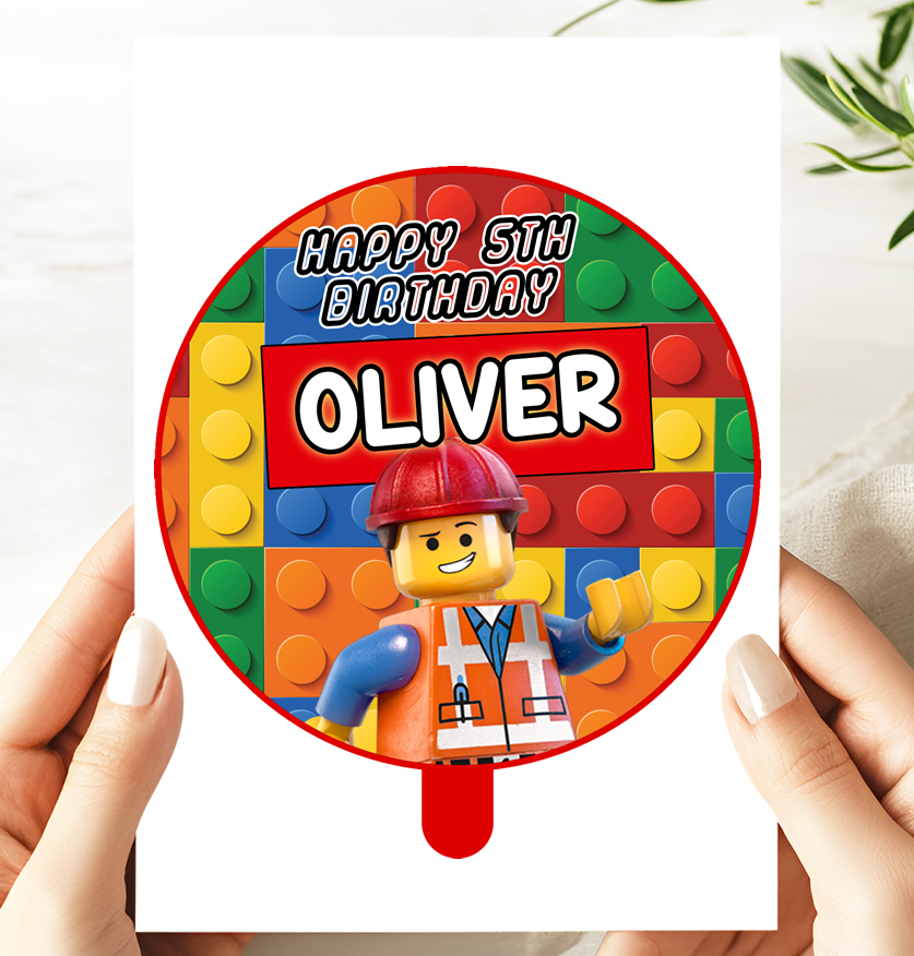 Lego Cake Topper Printable