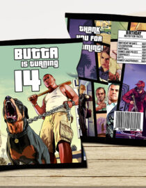 Grand Theft Auto Chip Bag digital