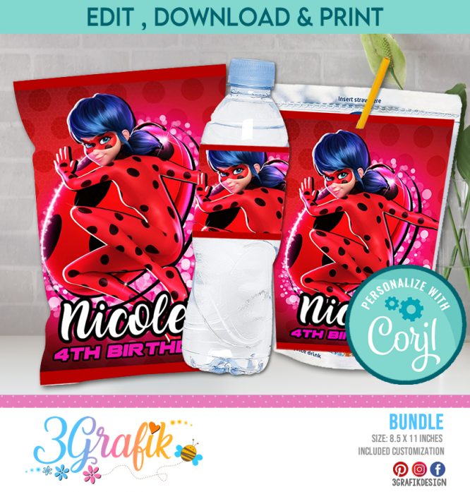 Miraculous ladybug bundle