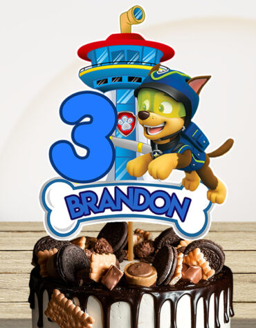 Paw Patrol Printable Cake Topper