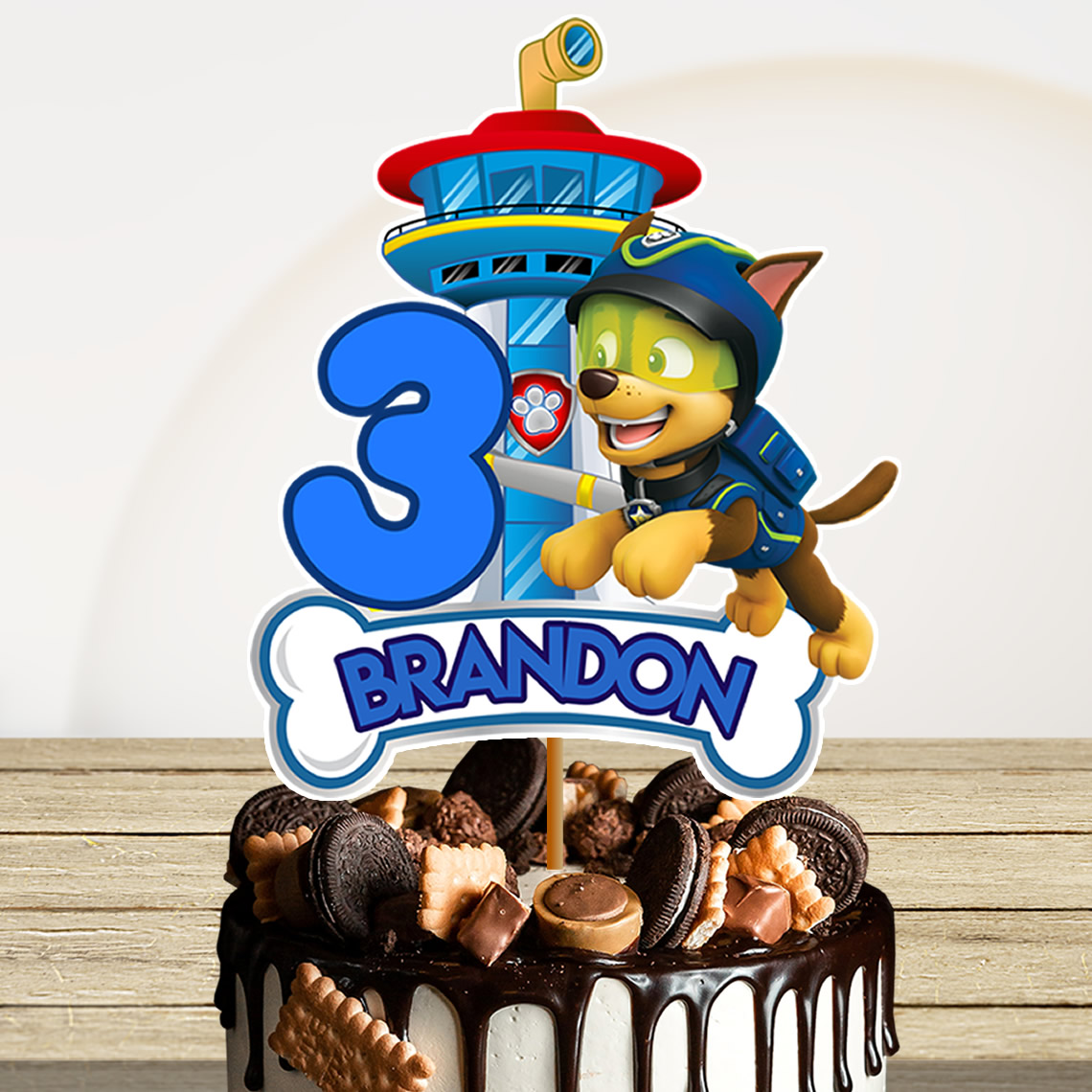 Paw Patrol Printable Cake Topper