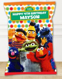 Sesame Street Chip Bag Printable