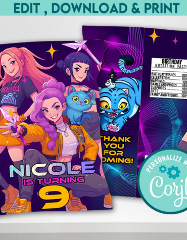 Kpop Demon Hunters Chip bags digital