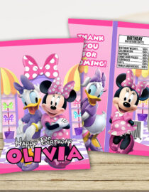 Minnie Mouse boutique Chip Bag