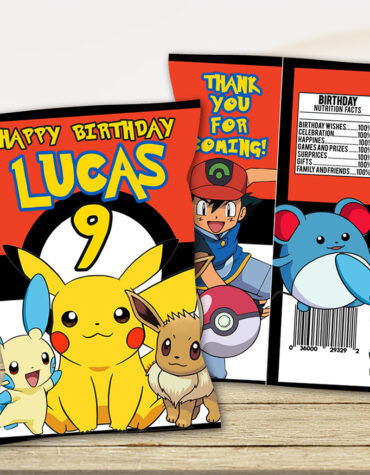 Pokemon Chip Bag Digital