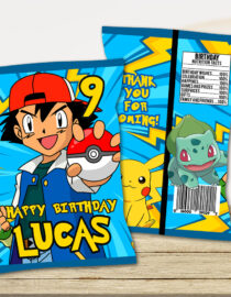 Pokemon Chip Bag printable