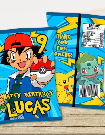 Pokemon Chip Bag printable