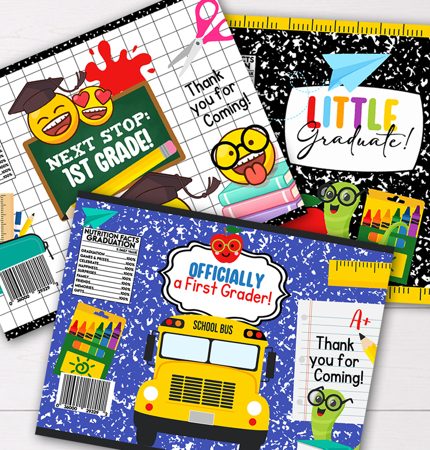 Graduation Chip Bags Templates