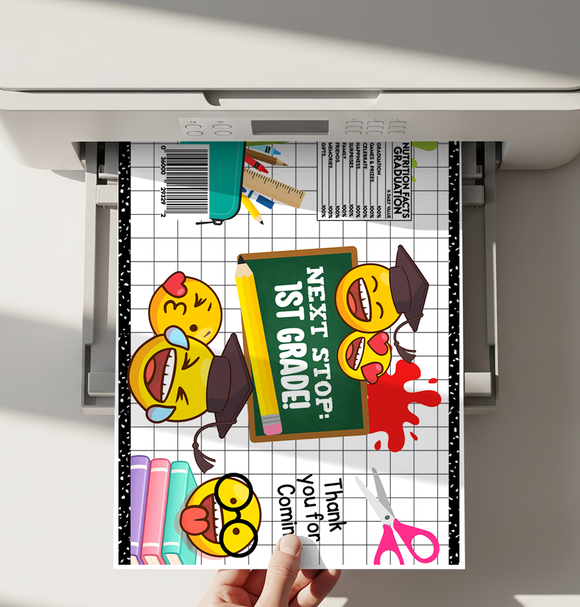 Graduation Chip Bags Templates