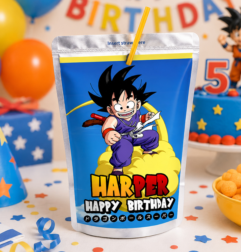 Dragon Ball Caprisun printable - Image 2