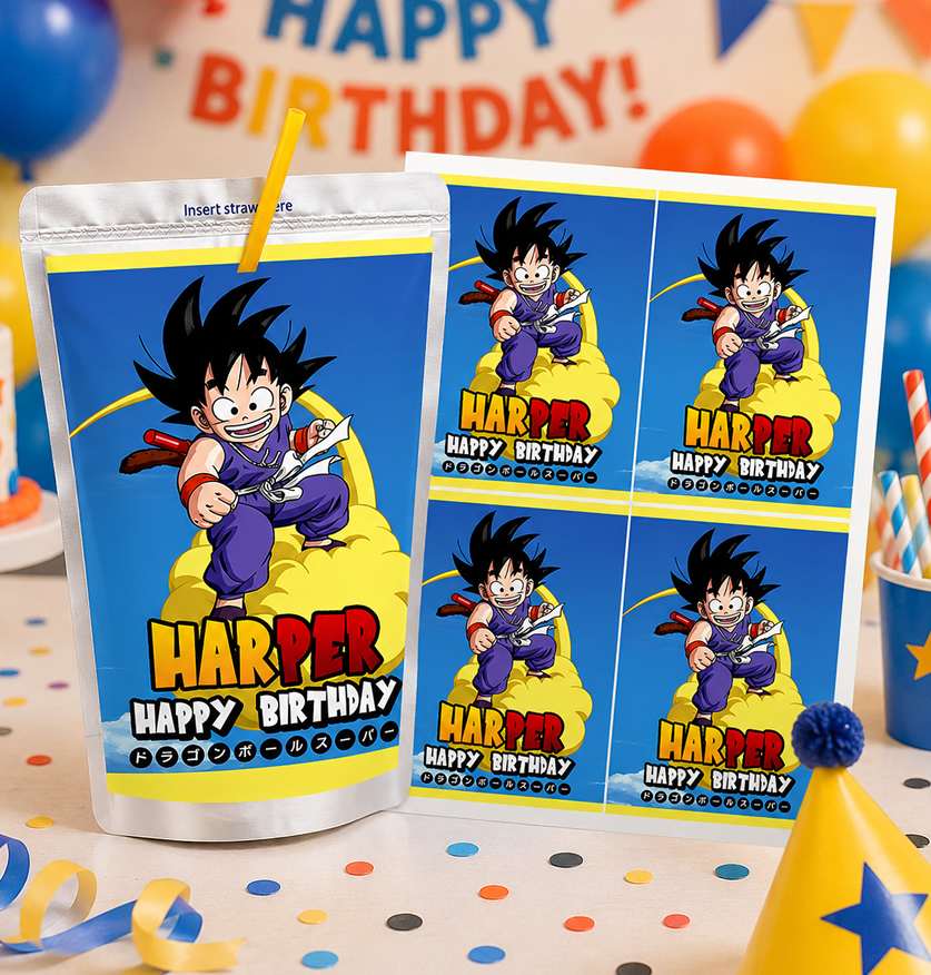 Dragon Ball Caprisun printable - Image 4