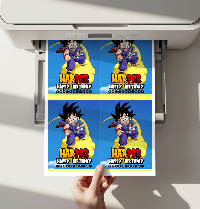 Dragon Ball Caprisun printable - Image 3