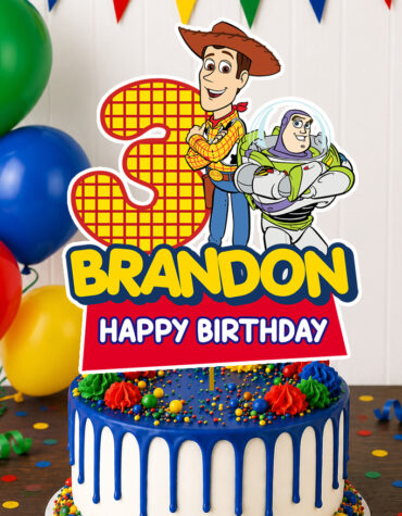 Toy Story Cake Topper Printable