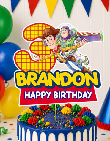 Toy Story Cake Topper Printable