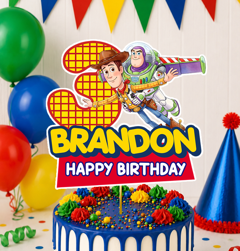Toy Story Cake Topper Printable