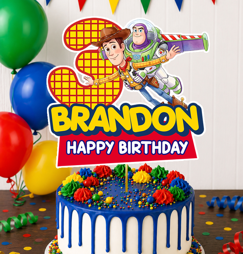 Toy Story Cake Topper Printable