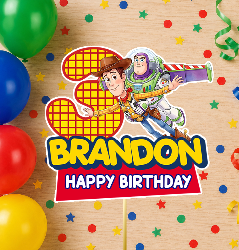 Toy Story Cake Topper Printable
