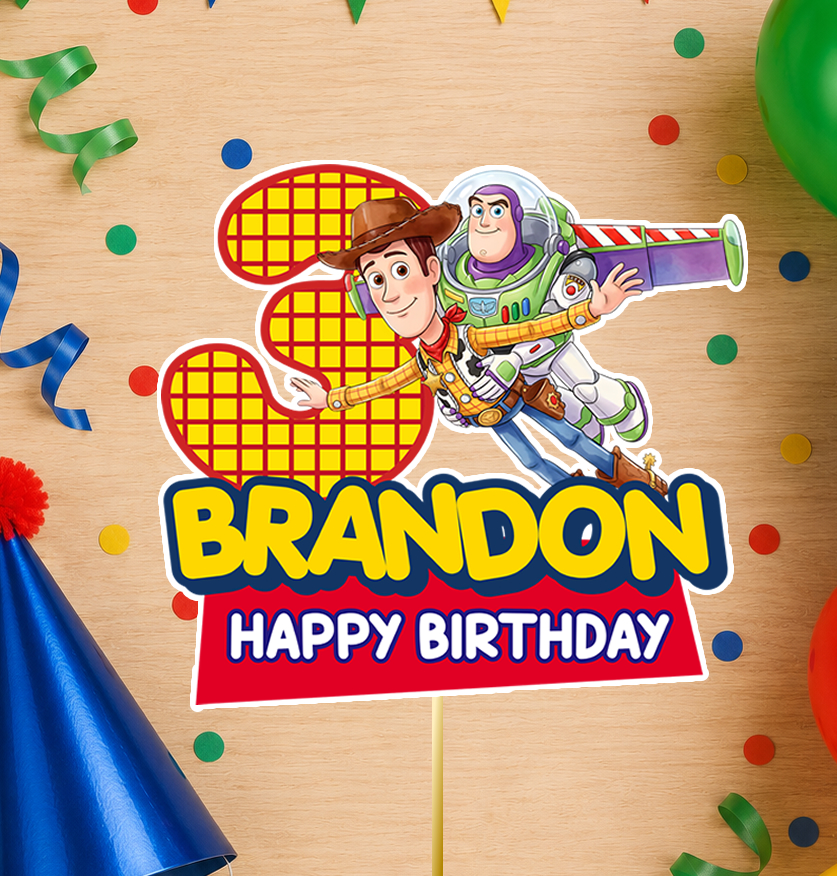 Toy Story Cake Topper Printable