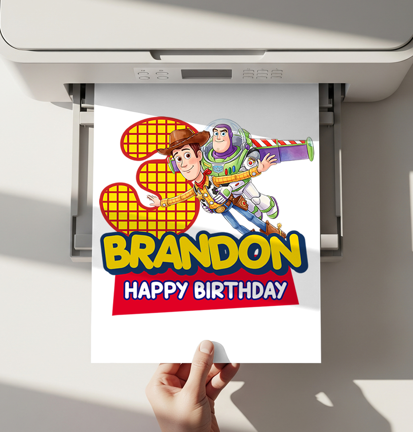 Toy Story Cake Topper Printable