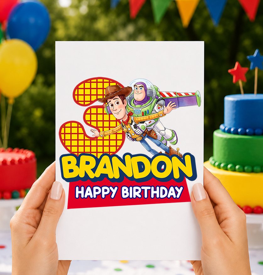 Toy Story Cake Topper Printable