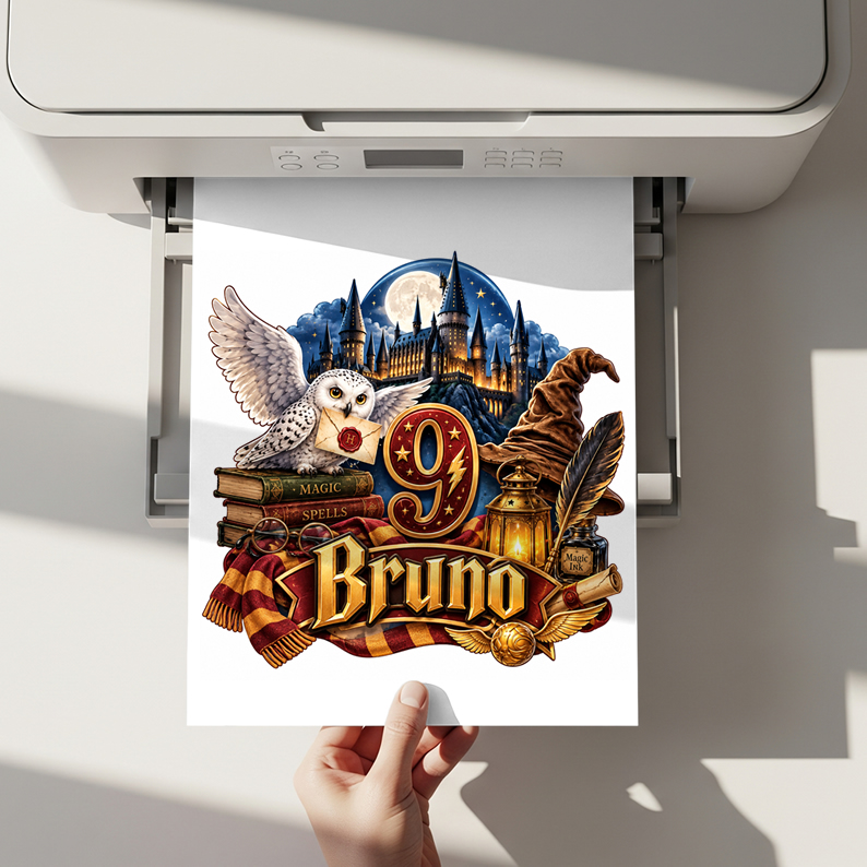 Personalized Harry Potter Cake Topper