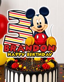 Mickey Mouse Cake Topper