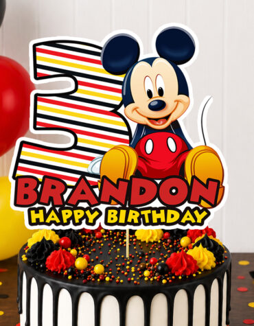Mickey Mouse Cake Topper