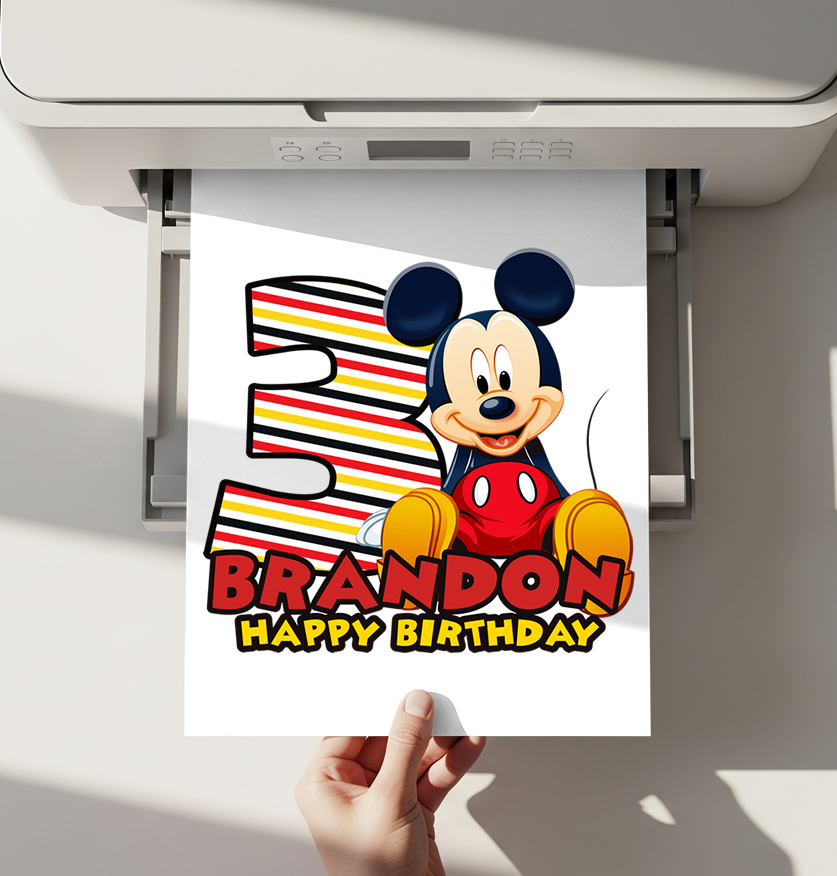 Mickey Mouse Cake Topper