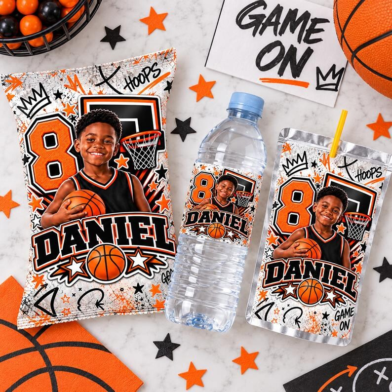Basketball Party Favor Bundle