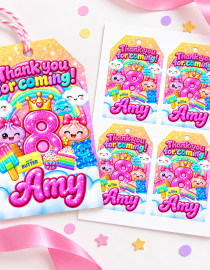 Squishy Thank You Tags